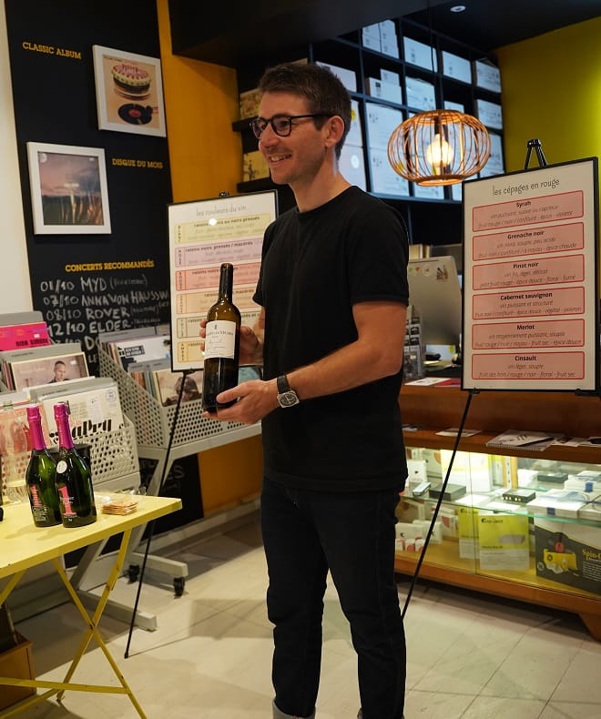 Mathieu Chastaing présentation école des vins